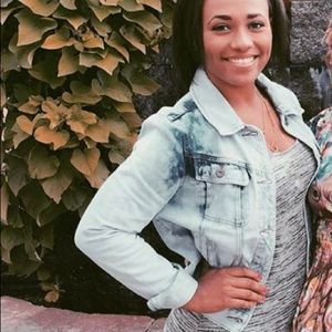 Light washed denim jacket